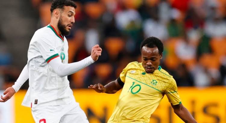 AFCON 2023: South Africa Stun 10-Man Morocco To Set Up quarter-final Clash Against Cape Verde